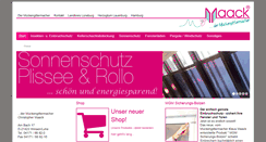 Desktop Screenshot of mueckengittermacher.de
